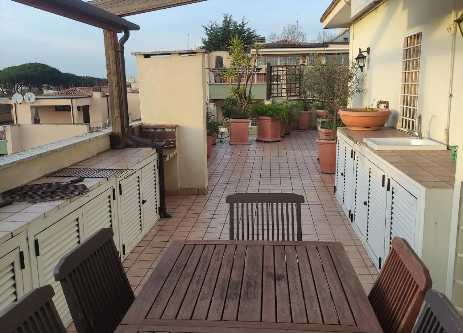 Panoramic Penthouse Eur Apartment Rome